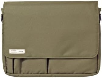 LIHIT LAB Carrying Pouch (Laptop Sleeve), 8.3 x 11.4 Inches, Olive (A7576-22)