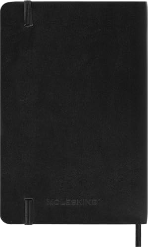 Moleskine 2027 12-Month Weekly Planner, Pocket, Black, Softcover
