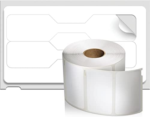 DYMO Authentic LW 2-Up Price Tag Labels, DYMO Labels for LabelWriter Label Printers, 3/8" x 3/4", 1 Roll of 1500