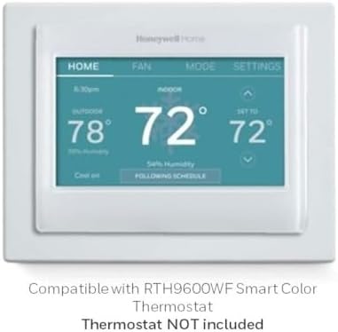 Honeywell Home White Coverplate Assembly