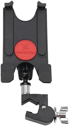 Gibraltar SC-DABCC Dual Adjust Tablet C-Clamp Table Stand Mount for Workstation with Adjustable Angle Placement