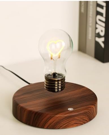 MOOCCI Magnetic Levitating Bulb Lamp, Floating Light Desk Night Light