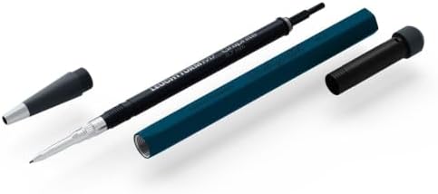 LEUCHTTURM1917 372222 Twist Pen No. 2, Pencil with Twist Mechanism, Aluminum, Steel, Design Award-Winning, Deep Sea - Pencil