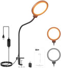 NEEWER Entry Level Version 5" Edge Lit Streaming Light with Desk Clamp Stand, 10W Bi Color Full Screen LED Ring Light CRI80+, Computer Laptop Webcam Zoom Call Video Conference Recording Lighting, N32