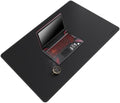 Mydours 40"x28" XL Large Desk Mat - Full Desk Blotter Mouse Pad, (Black)