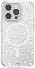 PopSockets iPhone 15 Pro Phone Case with MagSafe- Mickey Polka Dot