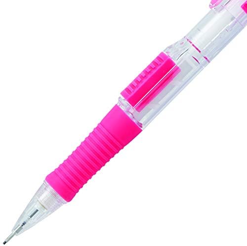 Pentel QUICK CLICK Mechanical Pencil (0.7mm), Pink Barrel, Box of 12 Pencils (PD217P)