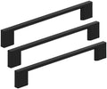 Amerock 10BX37133MB | Matte Black Cabinet Pull | 6-5/16 inch (160mm) Center-to-Center | 30 Pack | Cityscape | Furniture Hardware