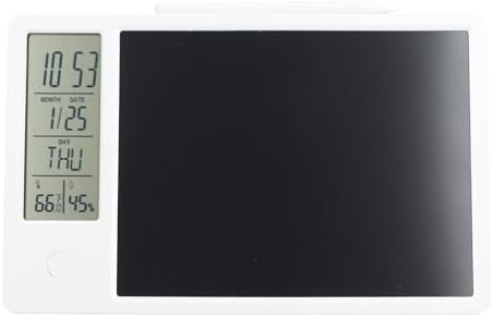 Electronic LCD Writing Tablet, 10.24 x 6.3 x 0.39in Electronic Digital Writing Board, HD LCD Display Erasable Drawing Doodle Board,Writing Board Calendar Office Memo Message