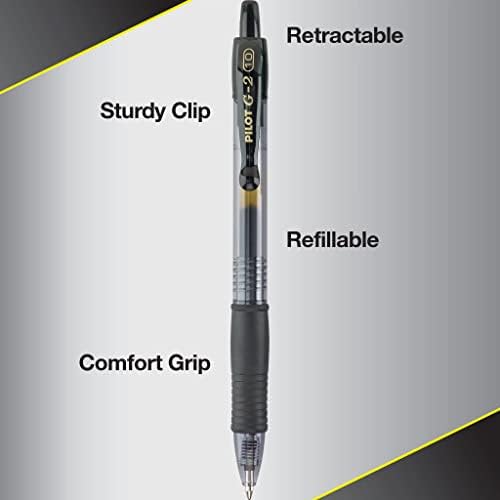 PILOT G2 Premium Gel Pens, Bold Point 1.0mm, Navy Ink, 14-Pack
