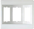 Legrand Pass & Seymour TV3WW 3 Gang Recessed TV Box, Frame Only, White (1 Count)