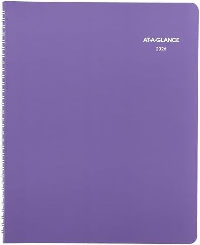 AT-A-GLANCE 2026 Planner, Weekly & Monthly, 8.5" x 11", Large, Beautiful Day (938P-905-26)