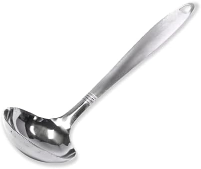 Chef Craft Select Cooking Ladle, 11.5 inch, Stainless Steel