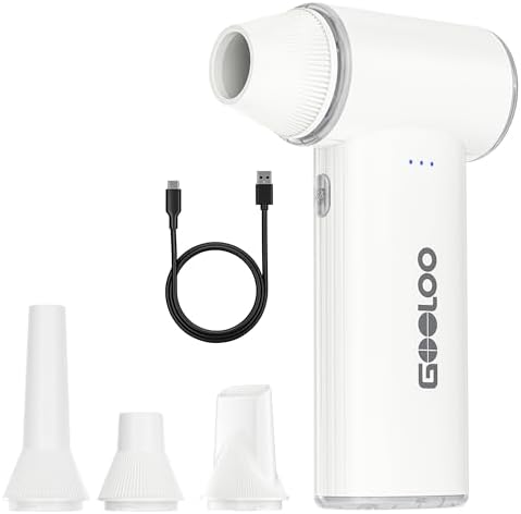 GOOLOO F3 Electric Air Duster, 150000RPM Super Power Duster for Cleaning