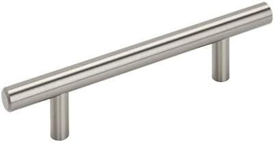 Amerock 3-3/4" Bar Pulls Satin Nickel Drawer Pull