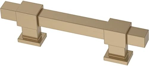 Franklin Brass 5 Pack Champagne Bronze Gold Cabinet Handles Adjustable Drawer Pulls for Kitchen Cabinet Knobs Dressers and Cupboards 1-3/8 to 4 inch (35–102mm) Hole Center | Adjusta-Pull™