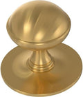 Franklin Brass 10 Pack Modern Gold Cabinet Knobs 1-1/2 inch (38mm) Kitchen Cabinet Handles and Drawer Knobs for Cupboards, Dressers, Furniture, Bathroom Vanity |Classic Farmhouse