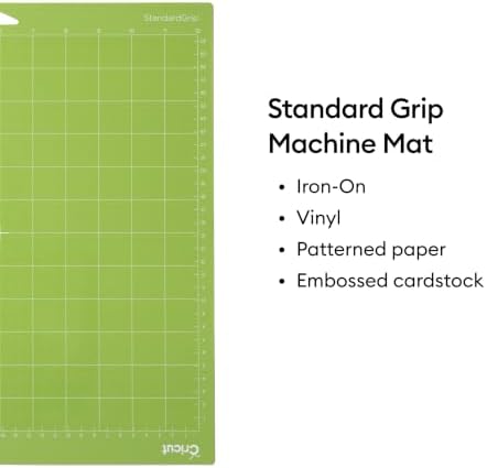 Cricut StandardGrip Cutting Mat Pack (6 Count, 12in x 12in)