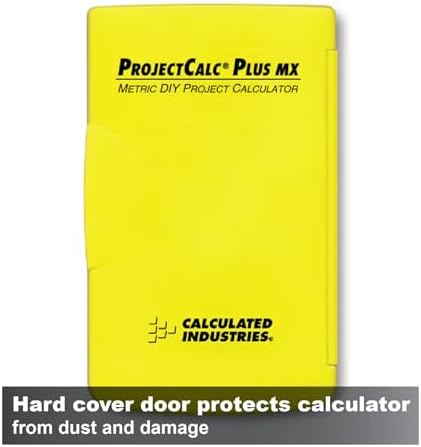 Calculated Industries 8528 ProjectCalc Plus MX Metric DIY Calculator