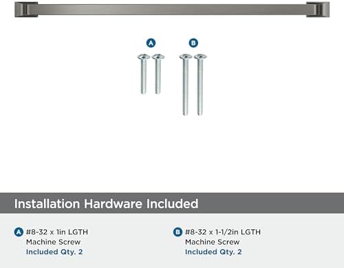 Amerock 12-5/8" Westerly Graphite Drawer Pull