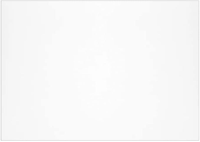 Reskid White Cardstock Thick Paper - Blank Heavy Weight 125 lb Cover Card Stock - 50 Pack (12x18)