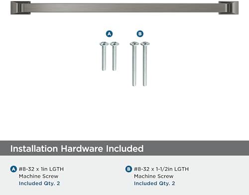 Amerock 10-1/16" Westerly Graphite Drawer Pull