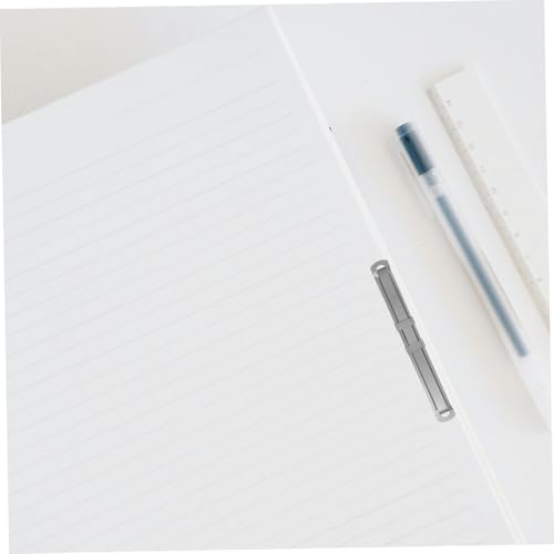 ARTIBETTER 50pcs Binders Office Folder Brackets Self Adhesive Prong Fasteners File Binder Clips