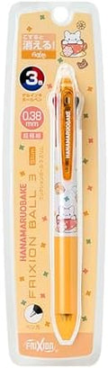 Sanrio 928089 FriXion Ball 3 Slim Hanamaru Ghost, Polycarbonate, Ball Diameter: 0.01 inch (0.38 mm), Ink Color: Black, Red, Blue, Retractable