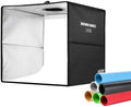 NEEWER Basics Bi Color Photo Studio Light Box, 12"x12"x12" Folding, LB30B