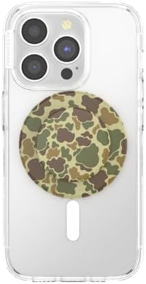 PopSockets Phone Grip for MagSafe, Magnetic Holder- Camo
