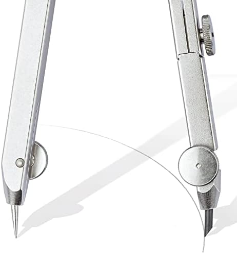 STAEDTLER Mars Comfort Metal 6" Compass Set with Case, Adaptor & Lead
