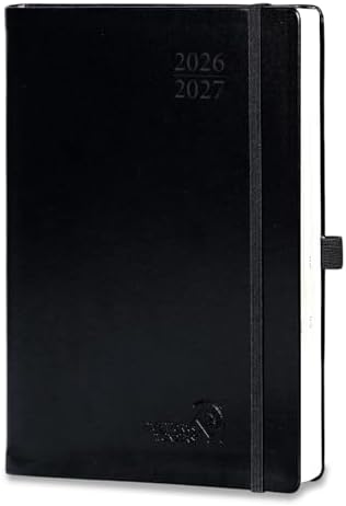 POPRUN Daily Planner 2026-2027 One Page per Day，5.7" x 8.5"Academic Planner
