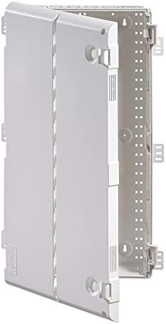 Leviton 28" Wireless Structured Media Center with Vented Hinged Door, 49605-28P, White