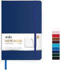 ViVin A5 Hardcover Lined Notebook,192 pg College Ruled 5.5x8.3