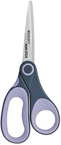 Westcott Titanium Bonded Non Stick Scissors, Purple, 8"