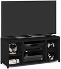 Furinno Classic 3-Tier TV Stand, Entertainment Center, Americano | for TV up to 55 Inch with Shelves, TV Console for Living Room, Bedroom