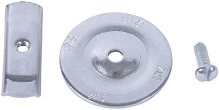 Gardner Bender KO701 Metal Knockout Seal, ½" Conduit Size, Marked Size, Rust-Proof Galvanized Steel, 16 AWG Steel, ⅜" Thread, Embossed, Self Centering, for Knockout Punch/Die Conduit, Cover