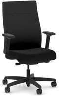 HON Ignition 2.0 Ergonomic Office Chair, Lumbar Support, Desk Chair, Black