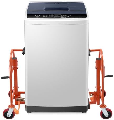Manual Furniture Move Tool, 1300lbs Split Design Heavy Duty Moving Tool Set Refrigerator Handling Equipment for Moving Offices (Orange)