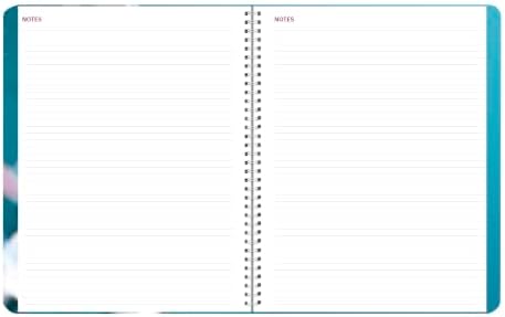 Brownline® 2027 Essential Weekly Planner, Appointment Book, 12 Months, January to December, Twin-Wire Binding, 11" x 8.5", Cherry Blossoms (CB950G.03)