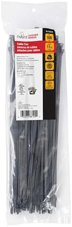 nVent GARDNER BENDER 46-310UVB 11 in. Double Lock Cable Tie, 100-Pack