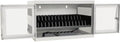 Tripp Lite 16-Port AC Charging Storage Station Cabinet for Chromebook & Laptop, 17" Depth, Wall Mount & Cart Option, White (CSC16ACW)