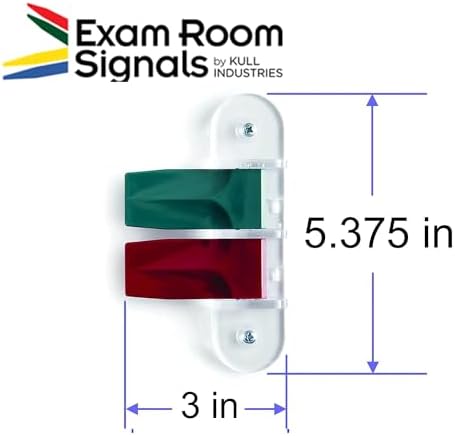 Exam Room Flags, Made in USA, 3-Inch, 2 Flag System