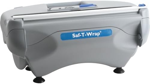 Carlisle FoodService Products SW12 Saf-T-Wrap Foil/Film Dispener for 12" Rolls,Gray