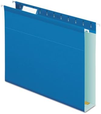 Pendaflex 04152X2 BLU Extra Capacity Reinforced Hanging Folders,Blue