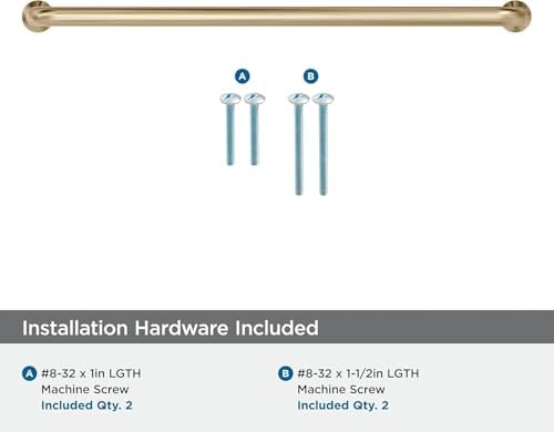 Amerock 10-1/16" Factor Golden Champagne Drawer Pull
