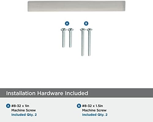 Amerock 10 Pack 3" Monument Satin Nickel Drawer Pull