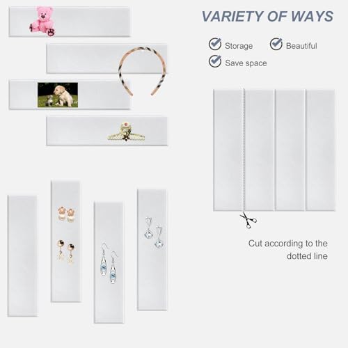 48" x 36" Large Felt Bulletin Board, Four-Stripe Warm White