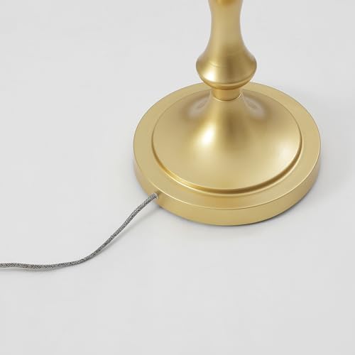 JONATHAN Y Jaxon Floor Lamp Traditional Glam Metal 62.5", Gold Painting
