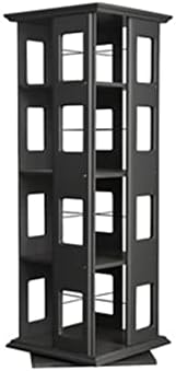 Storage Shelves 360° Rotating Bookshelf Floor-Standing Bookshelf Large-Capacity Living Room Display Rack Bookcase Study Storage Bookshelf Office Organization,A,C